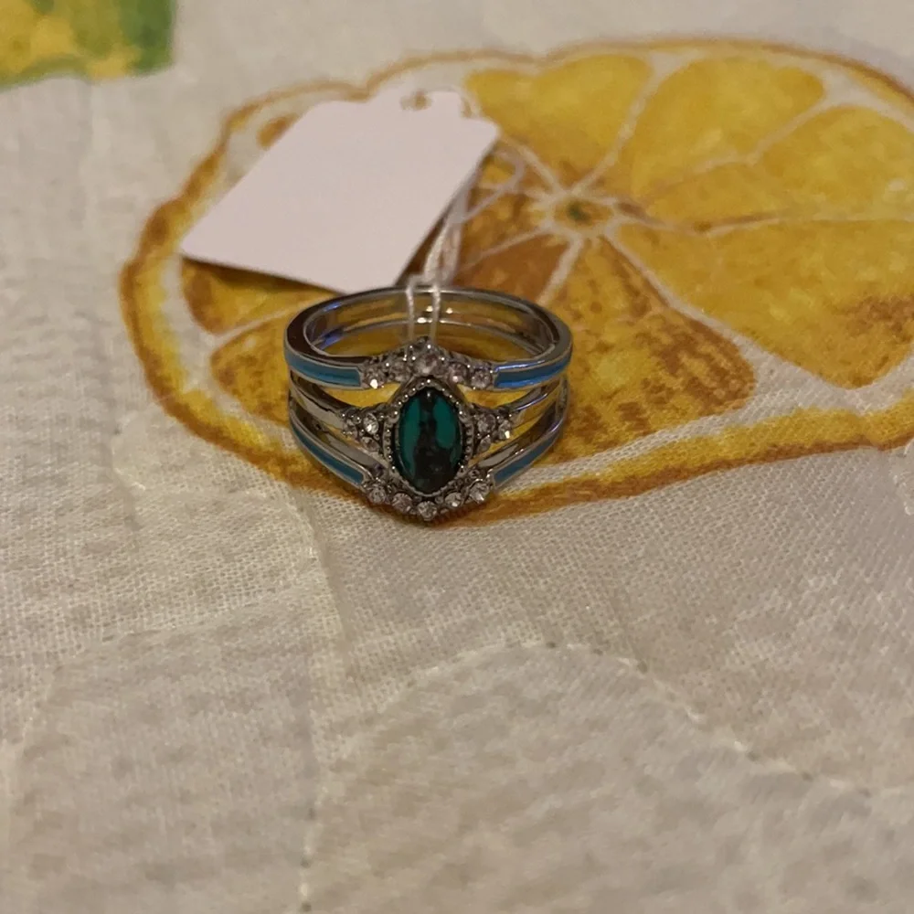 Turquoise stackable ring - Picture 2 of 7